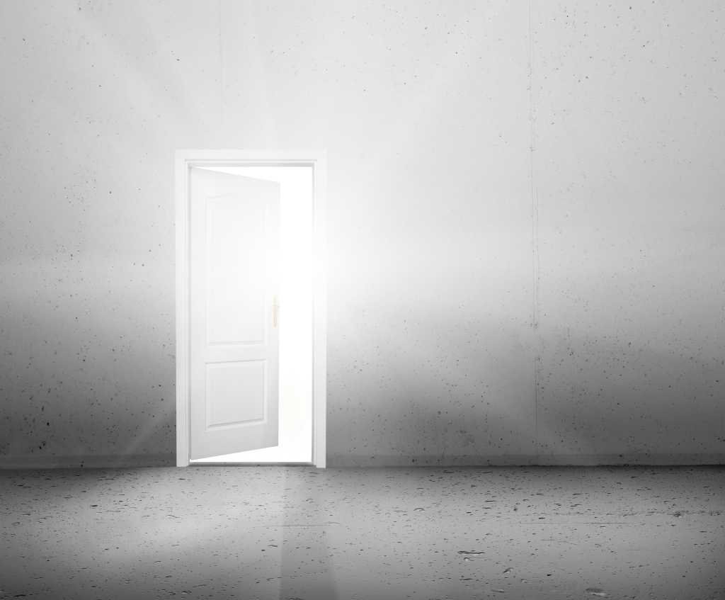 shutterstock 166345925 open door with sunlight shining through doorway